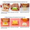 Teddy Bear Sandwich Mold Bento Lunch Sandwich Bread Mold Cutters Shapers Maker