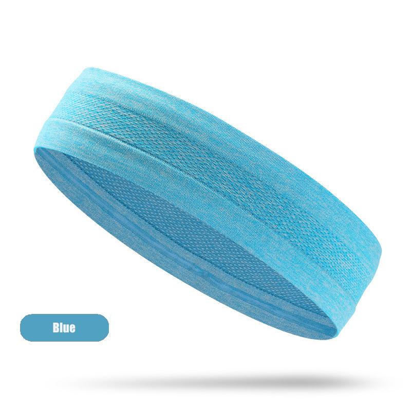 Faixa de cabeça para exercícios ao ar livre, absorção de suor, fitness, homem, mulher, faixa elástica para bicicleta, ioga, exercício, faixa de suor