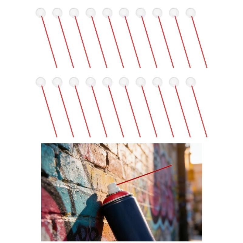 20Pcs Can Valves Extension Tubes Sprays Nozzles With Extension Tubes For Comfortable Handling And Accurate Application