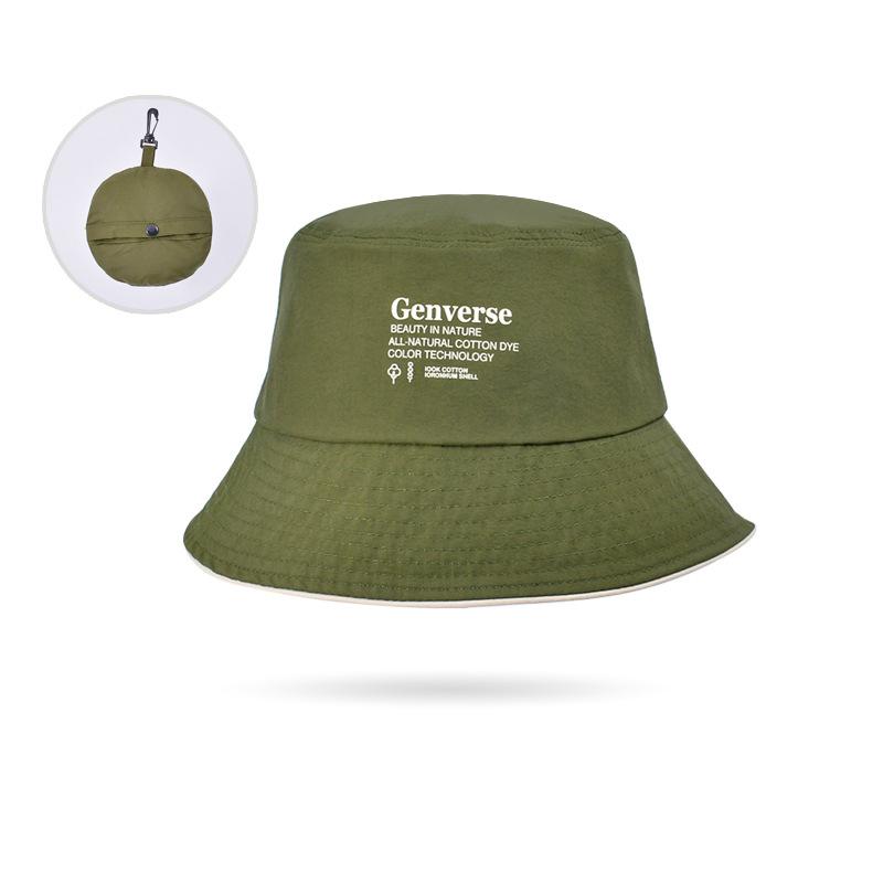 9235 Summer Bucket Hat Men's Outdoor Fishing Mountaineering Hat Children Folding Storage Sunshade Sunscreen Basin Hat
