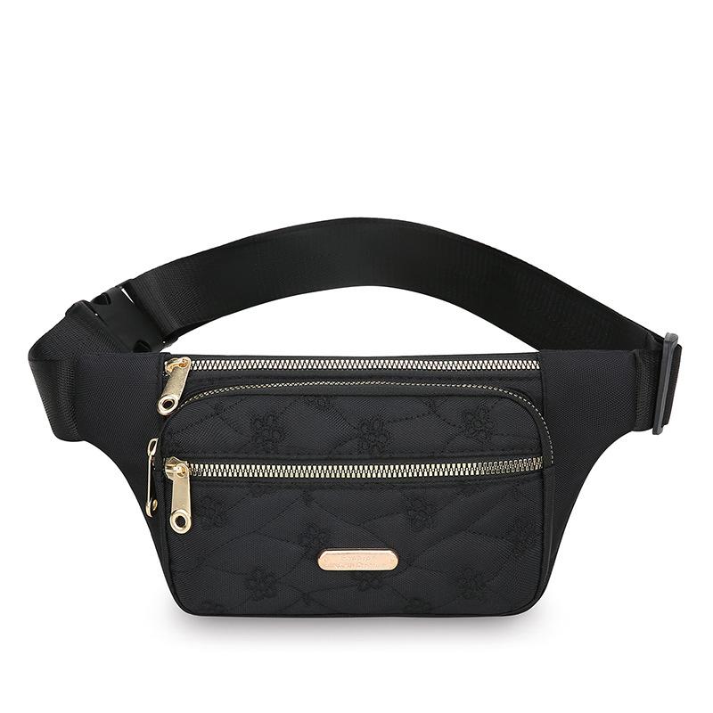 Fashion Purse Multifunctional Sports Men's Wear-resistant Large Capacity Mobile Phone Bag Outdoor Site Business Cashier Shoulder Bag