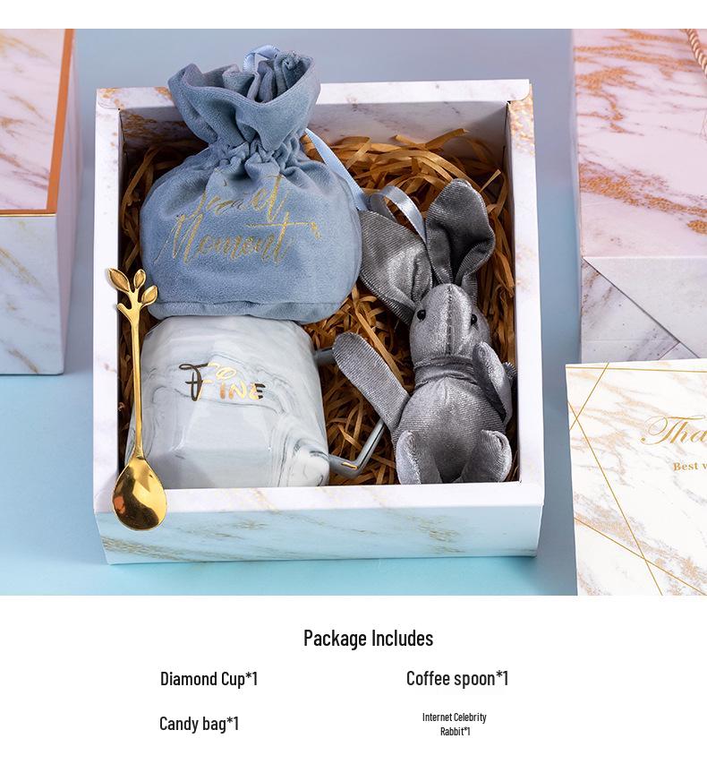 Personalized Bridesmaid Gift Set: Small Gifts, Creative Cup with Logo, First Birthday Box for Best Friend