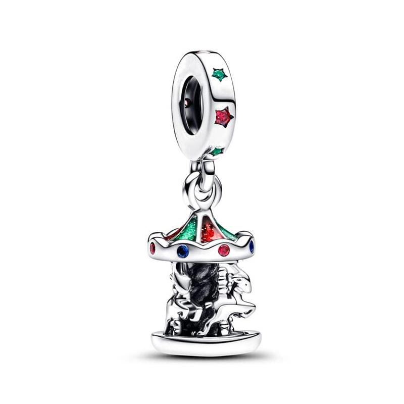 New In Charms Copper Pendant Charm Bead Fit Origina Bracelets Bangle Necklace Women Luxury Diy Jewelry Party Fine Gift