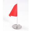 Putting Cup with Flag Putting Training Hole Triangle Flag Practice Accessories for Indoor Outdoor Red Flag Stainless
