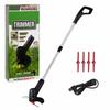 Cordless Electric Lawn Mower Handheld Portable Lightweight Mowing Machine Trimmer USB Rechargeable Electric Mower Weed Eater
