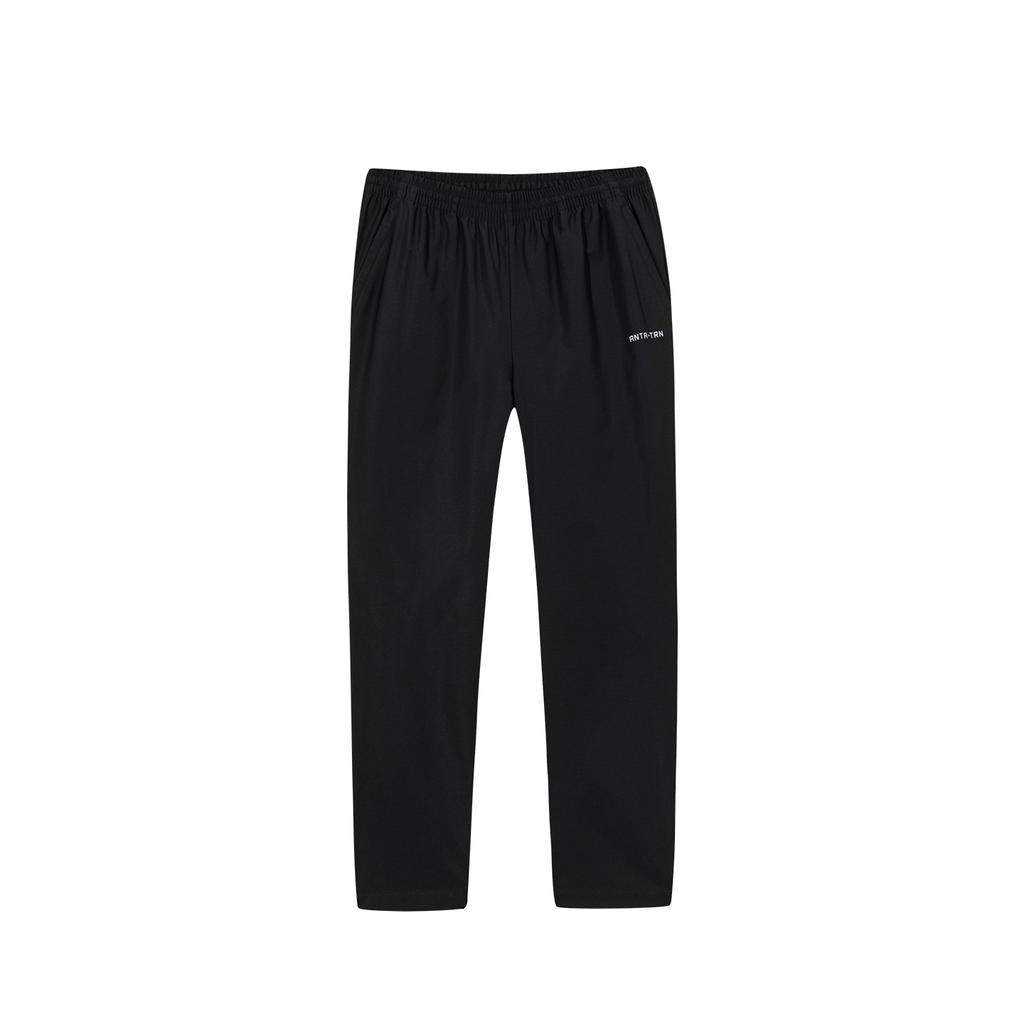 Anta Training Series Woven Sports Pants Men bottoms Basic-Black 952617502-2