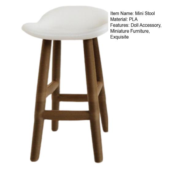 Mini Bar Stool  High Stool Miniature