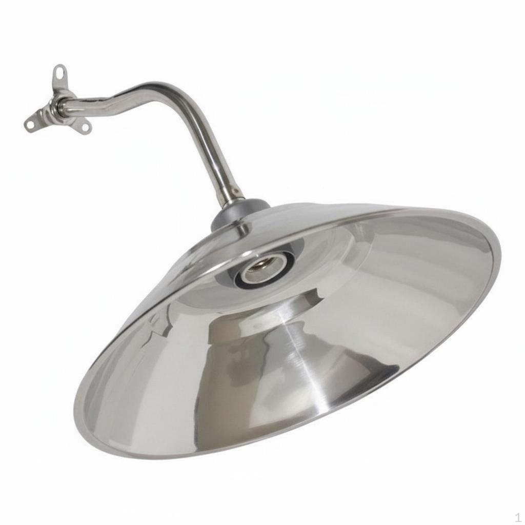 E27 Gooseneck Lamp Waterproof Vintage Outdoor Weatherproof Stainless Steel Wall