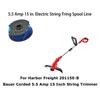 TLW-04 1Pc Replacement Spool for Harbor Freight Bauer 20115E-B Bauer Corded BAUER 5.5Amp 15 In Electric String Trimmer