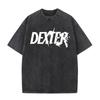 Tv Play Washed Vintage Dexter Morgan Graphic Tshirts Mens Women Clothing Casual Short Sleeve T Shirts Fashion Gothic Tshirt