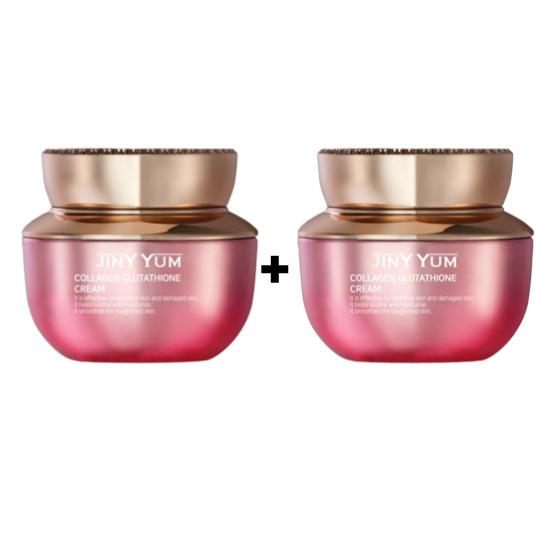 JINYUM Kollagen Glutathion Creme 50ml Aufhellende & Straffende Feuchtigkeitscreme