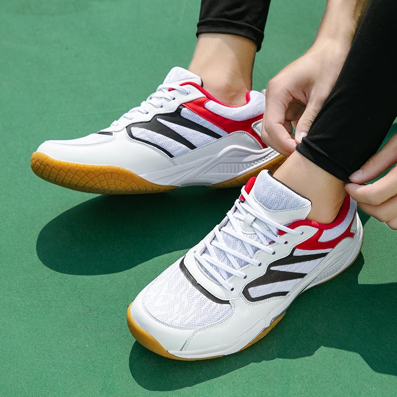 36-46 Unisex Shock Absorption Anti-skid and Wear-resistant Outdoor Badminton Shoes Tennis Shoes Table Tennis Shoes