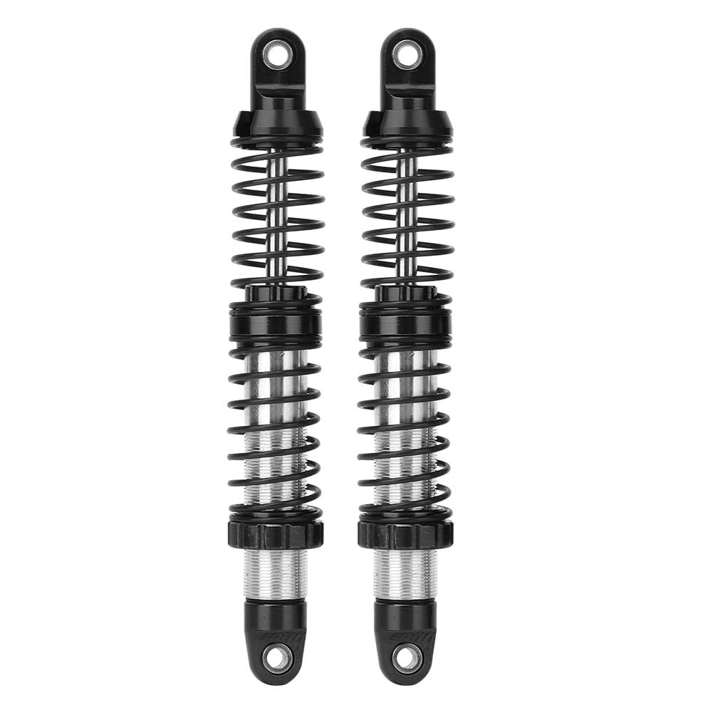 102mm Double Spring Shock Struts Damper Fit for Traxxas Trx 4  RC Car ModelBlack B8260SBL