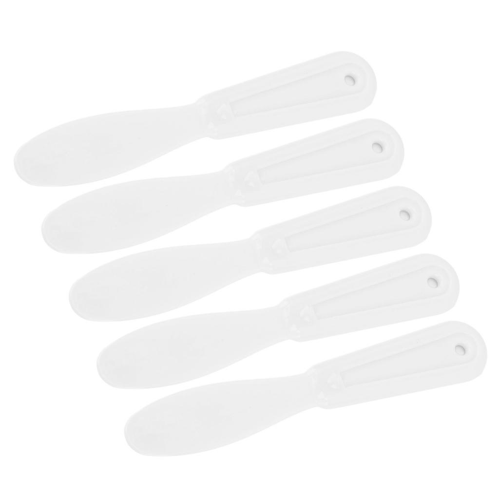 5Pcs Plaster Spatula Ergonomic Soft Touch Labor Saving Wear Resistant Mixing Stirring Spatula for