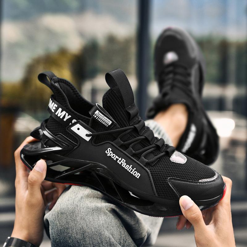 

46 Путянь мужская обувь четыре сезона новые папины лезвия обувь мужская модная обувь мужская повседневная спортивная обувь для бега взрыв 39 чёрный