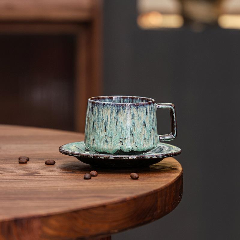 Espresso Cup Saucer Latte Latte Ceramic Cup High Value Afternoon Tea Cup