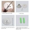 RV Door Stopper Magnetic Adhesive Screw Mount Anti-collision Noise Canceling Motor Homes Trailer Boats Door Catch Holder