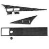 For Mercedes-Benz W201 190 190E 190D 1982-1993 Carbon Fiber Central Control  Instrument Panel Trim Set Car Accessories Sticker
