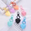 Summer Dopamine Candy Color Resin Love Keychain Pendant, Bag Accessories Pendant Creative Versatile