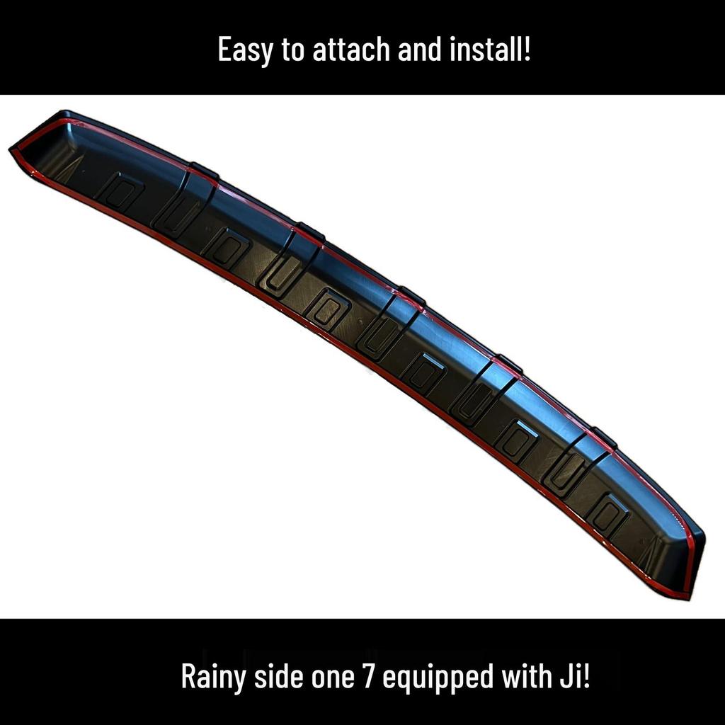 Suzuki Jimny 2018+ 3/5-Door Front Windshield Black Warrior Sand & Gravel Deflector Exterior Parts