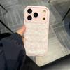 Simple plush grid for iPhone17Promax mobile phone case iPhone16 all-inclusive 15 autumn and winter 14/13