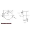 Nuovissimo motore sincrono a ingranaggi AC TYC50 220V 50/60Hz 4W 2,5 giri/min 5 giri/min 10 giri/min 15 giri/min 20 giri/min 30 giri/min motore per microonde/forno CW/CCW ~