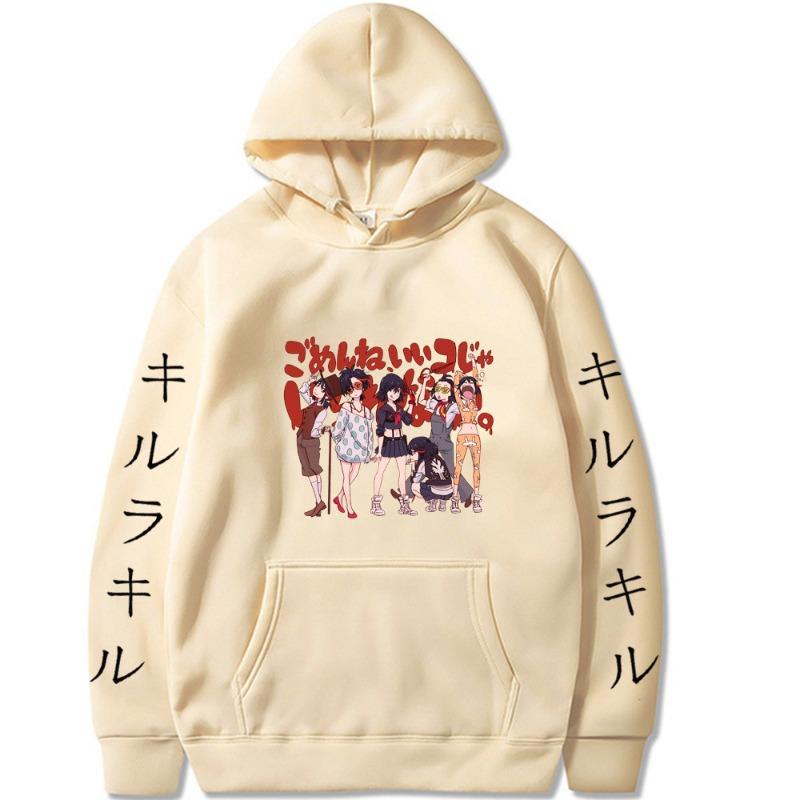 KILL La KILL Japanese Animation Hoodie Men Women Harajuku Pullover Street Wear Unisex Autumn Winter Plushed