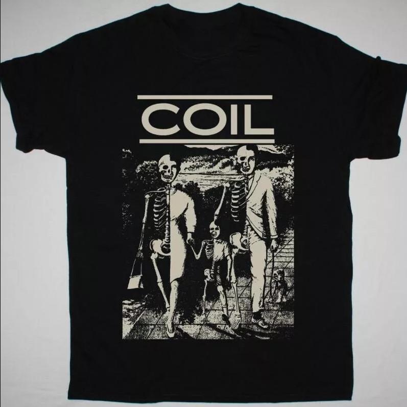 Vtg COIL Band Music Lover T-shirt size S-5XL L