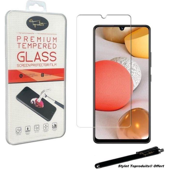 Film de protection - Toproduits® - Samsung Galaxy A02S - Verre trempé - Résistant aux chocs - Transparent