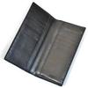Coach F75013 Canvas Coated Long Wallet In Charcoal/Black [Used]