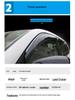 Rain Guards for 08-21 Land Cruiser LC200 - Modified Window Accessories
