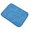 Mata chłodząca dla zwierząt Bezpieczna Nietoksyczna Wygodna Składana Podkładka Samochłodząca dla Kota Psa na Łóżko Sofę Samochód Niebieska