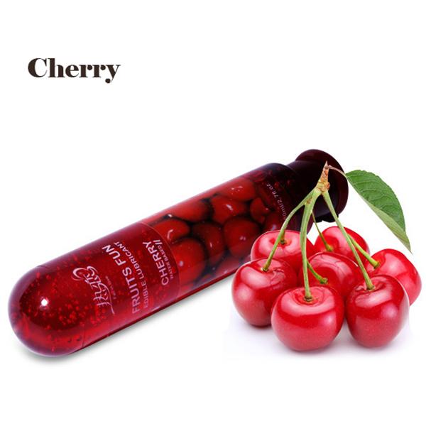 Lubrificante commestibile a base d'acqua aromatizzato alla frutta da 80 ml per gel orale vaginale anale per adulti
