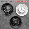 HSVK2 4PCS 147mm C-1028 17028 Car Styling Wheel Center Cap Hub Covers Badge For Mercedes Benz B/C/E/S Class A Class C200L GLC GLE CLA