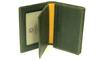 Deer Skin 2 Business card pass holder gusset and pass holder 2353 [CYPRIS] (Deerskin 2) + (through included) (authorized dealer) (green)