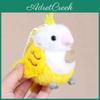 Porte-clés d'Oiseau en Peluche Avec Rembourrage en Coton Doux Pour Filles et Femmes