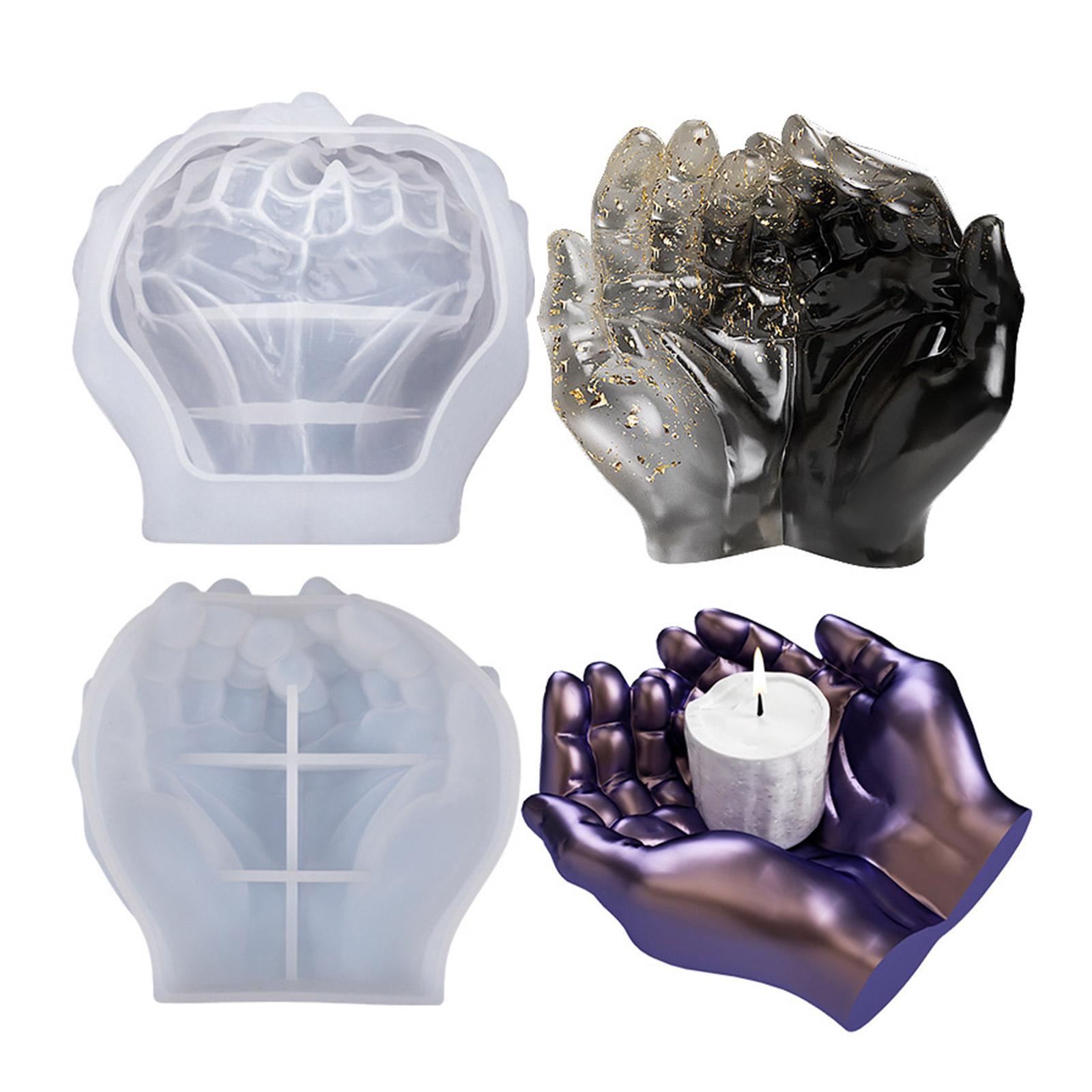 filheraze 2 Pièces Moule Silicone Bougie, Moule en Silicone
