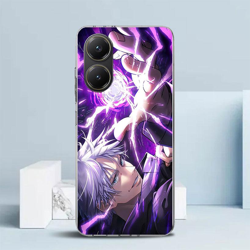 Kaisen J-Jujutsu Gojo Satoru Phone Case For Xiaomi Poco F7 Ultra X5 X6 X7 Pro M7 Redmi 15C 15 13C 13 12C 12 10C 10 10A 9 9C 9A 9