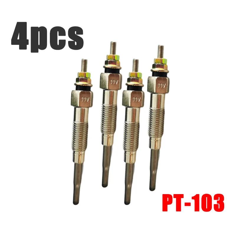 

1/2/4/6/8шт PT103 для Toyota Hilux Hiace Land Cruiser 1DZ 3Z 15Z Chaser Blizzard LD10 Турбо дизельний нагрівач Свічка розжарювання 19850-54030 19850-78200-71