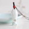Delicate Ceramic Fish Pendant Smooth Boho Ethnic Necklace Cute Porcelain Necklace  Friend