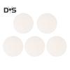 5Pcs Silicone Door Stopper Wall Protector Self-Adhesive Door Knob Wall Guard Shield Anti-collision Round Door Bumper Silencer Pad Buffer Sticker