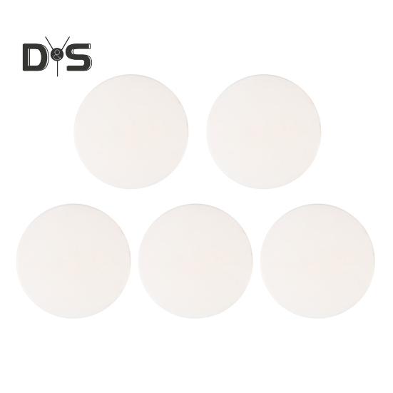 5Pcs Silicone Door Stopper Wall Protector Self-Adhesive Door Knob Wall Guard Shield Anti-collision Round Door Bumper Silencer Pad Buffer Sticker
