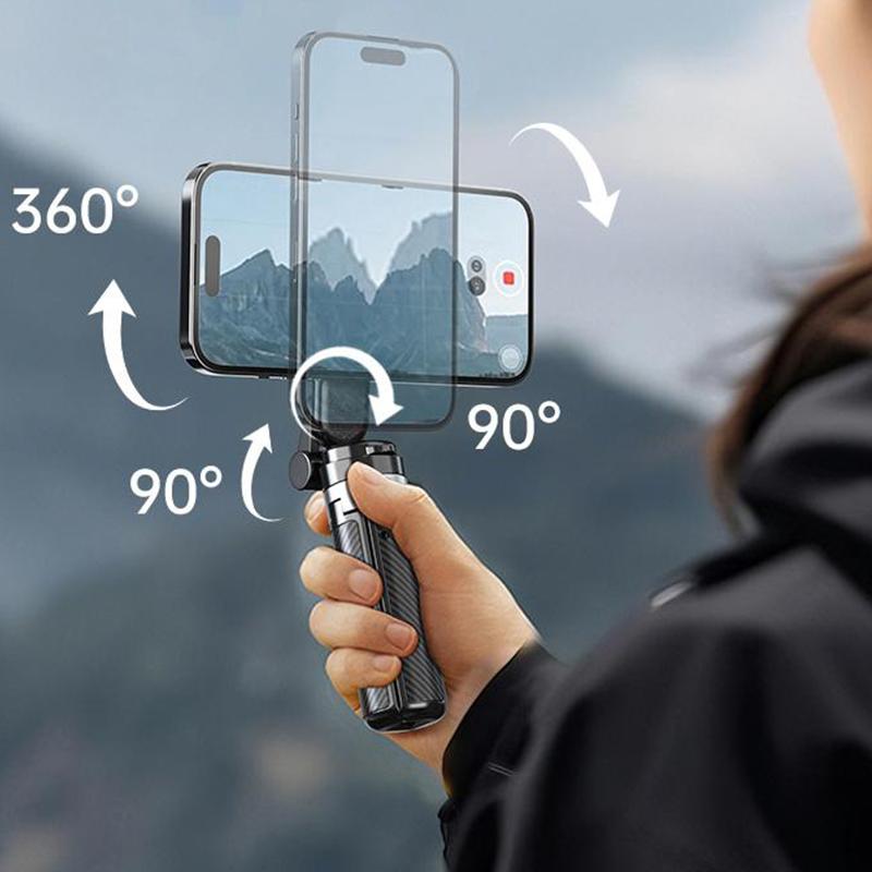 4-in-1 Multifunktions-Selfie-Stick Mit 360°-Drehung Und Magnet Mini Magnetic Selfie Stick for Phone