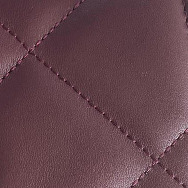 Tory Burch Willa Quilted Chain Caviar Lambskin Shoulder Crossbody Handbag Women Handbags Burgundy 139287-639