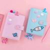 Fairy Instagram Style Hand Account Book Set Cute Macaron Color Girlish Notebook Journal with Stickers and Decorative Accessories Perfect Gift for Girl
