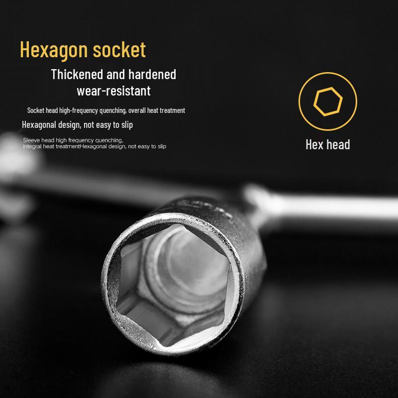 Y-Type Triple Socket Hex Wrench for Motorcycle & Auto Repair