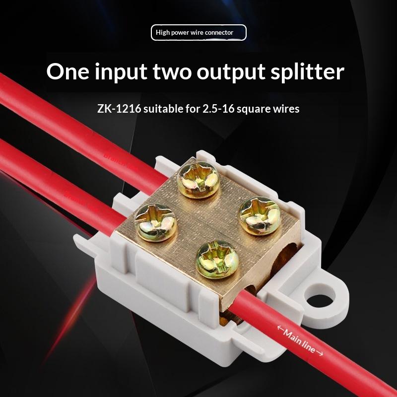 High Power Wire Connector Junction Box Quick Splice Electrical Cable Terminal Block For Home Wiring