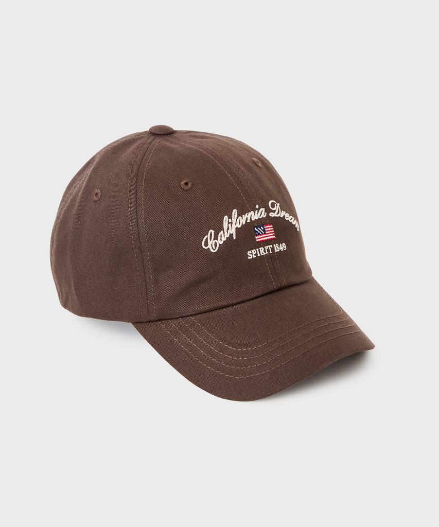 WHO.A.U Washed Lettering Ball Cap / Whacg4913A