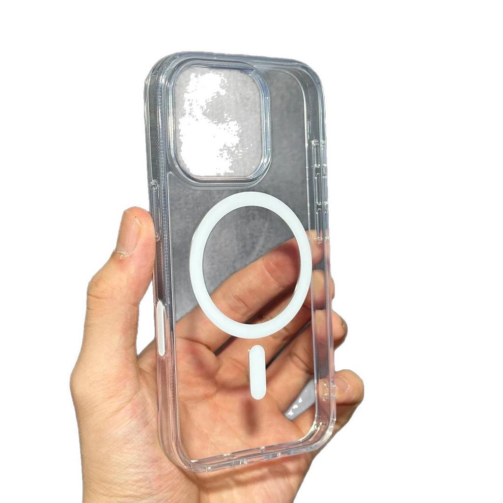 Magnetic Case Is Suitable for Apple 16 Mobile Phone Case Iphone15promax Cartoon 14plus New 13 All-inclusive 12.