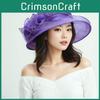 Vintage European Style Wide Brim Sun Hat With Breathable Mesh For Outdoor Sun Protection
